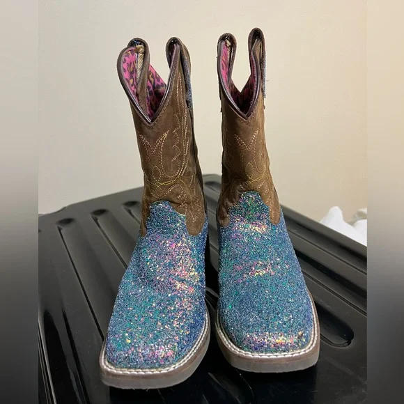 Cody James Shoes Girls Sparkle Cowgirl Boots Size Poshmark